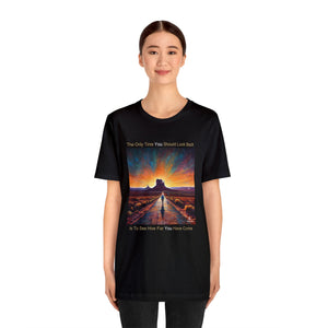 The Only Time You Should Look Back Is To See How Far You Have Come – Artistic T-Shirt